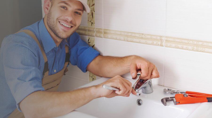 Faucet cartridge replacement in Drake, ND